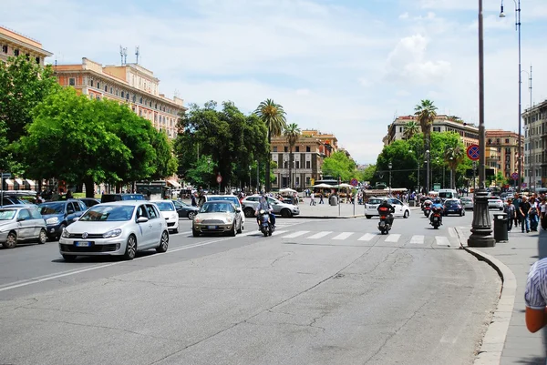 Rome city street life on May 30, 2014