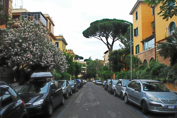 Rome city life. View of Rome city on May 31, 2014