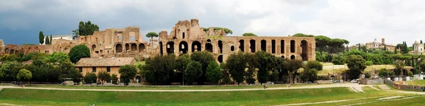 View of ruins in Rome city on May 31, 2014