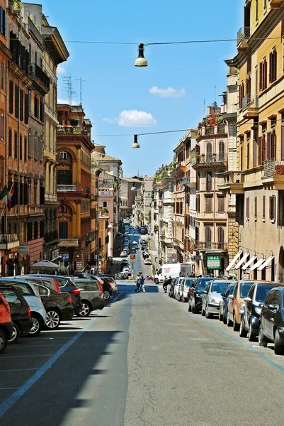 Rome city life. View of Rome city on June 1, 2014