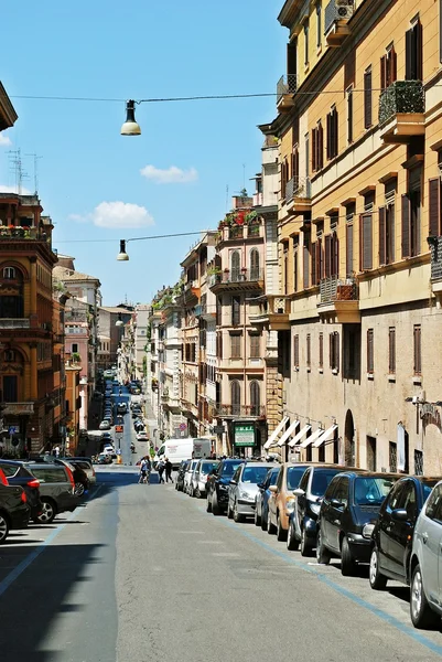 Rome city life. View of Rome city on June 1, 2014