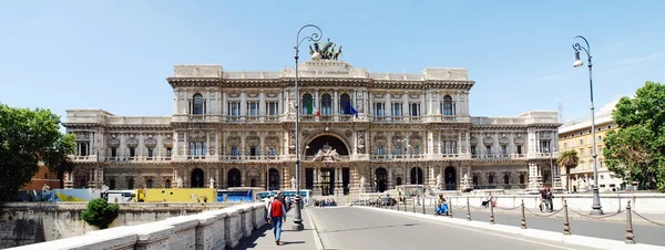 Rome city Palace of Justice architecture view on May 30, 2014