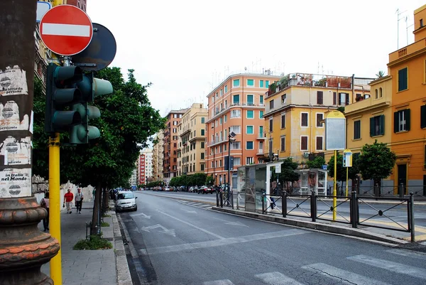 Rome city life. View of Rome city on May 31, 2014