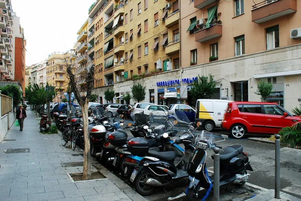 Rome city life. View of Rome city on May 31, 2014