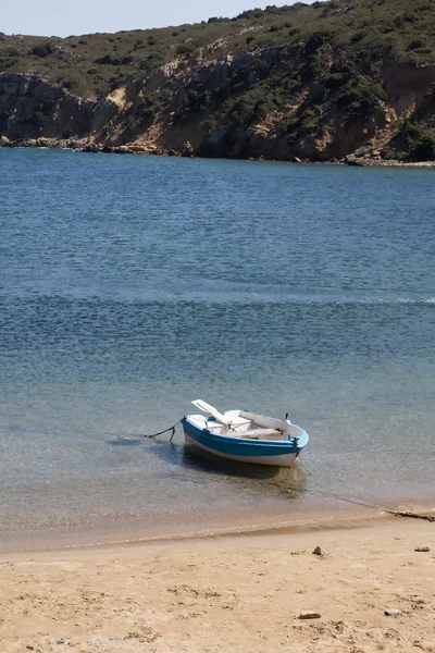 Little boat at beach