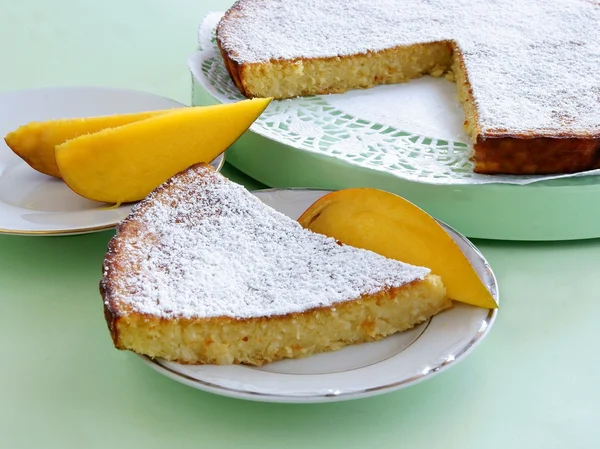 Mango-cake as tasty dessert