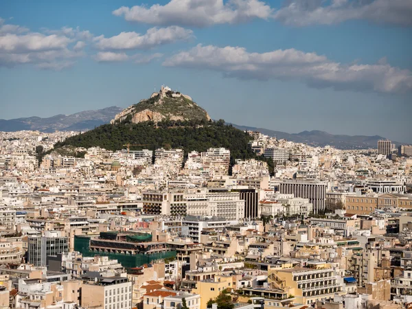 Panoramic view of Athens city