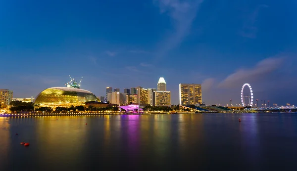 Night view of the garden singapore