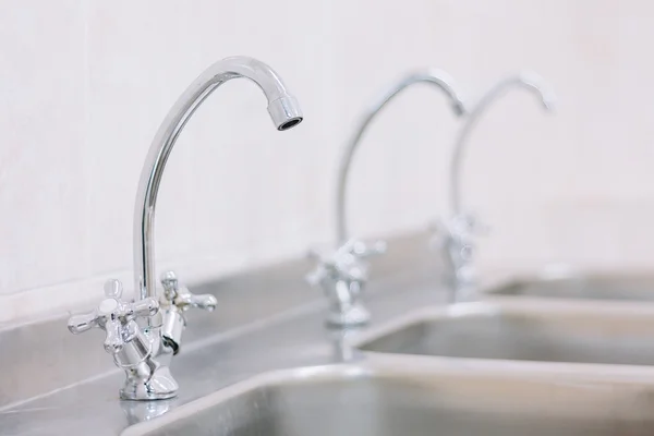 Water Faucet in Kitchen