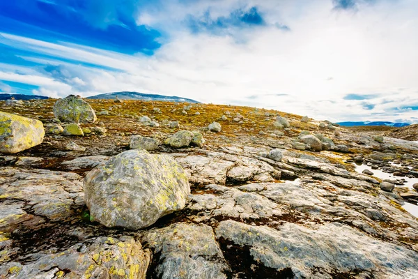 Norway Nature Landscapes, Mountain Under Sunny Blue Sky