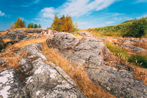 Rocky Landscape Near Helsinki, Nature Of Finland