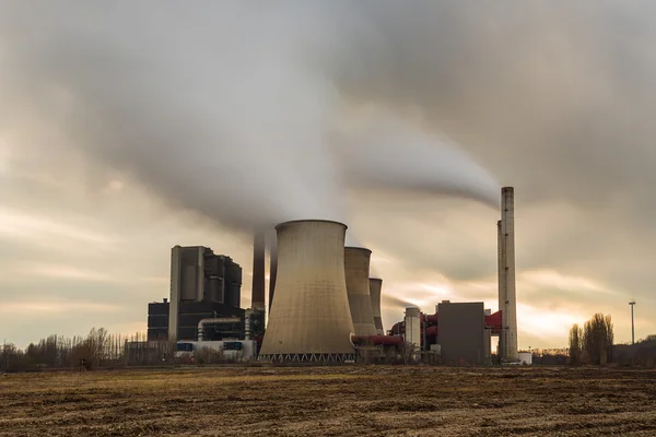 Coal-fired power plant nature pollution