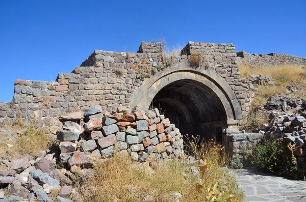 Armenia, fortress Smbataberd high in the mountains, 5th century, rebuilt in the 14th century