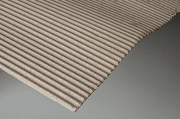 Photo of corrugated cardboard