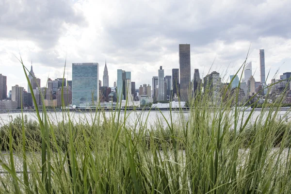 The skyline of Manhattan seen from Long Island City - New York City - United States of America