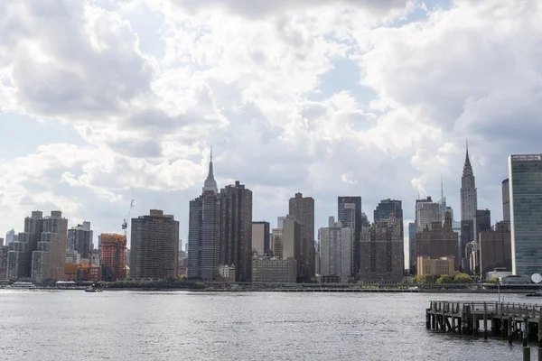 The skyline of Manhattan seen from Long Island City - New York City - United States of America