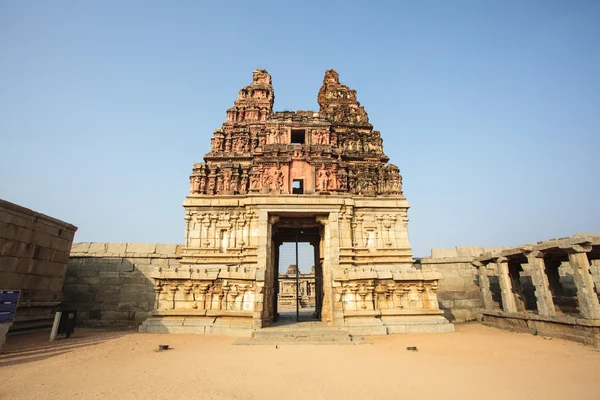 Entrance gate of the Vittala temple (a big Hindu temple) in Hampi, Karnataka, India