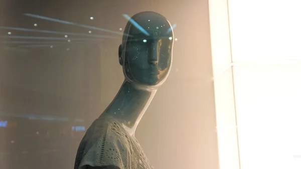 Mannequin in the store. Human\'s figure. Human Simulation