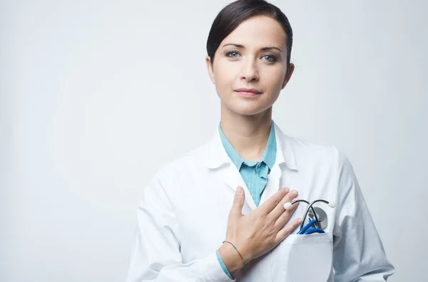 Female cardiologist