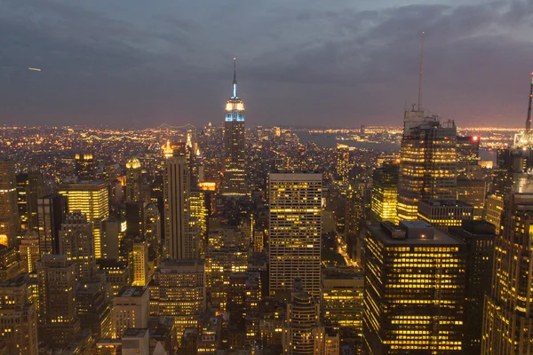 Midtown Manhattan night view