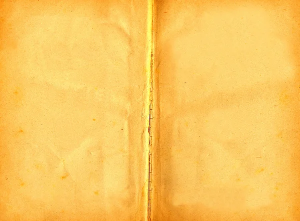 Yellowed fly-leaf of vintage book