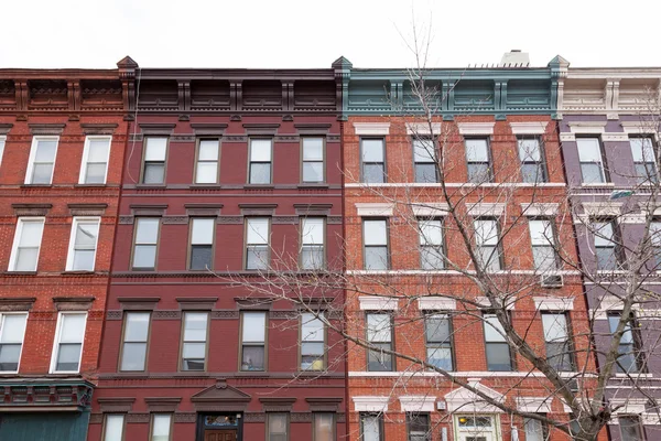 Colorful City Buildings