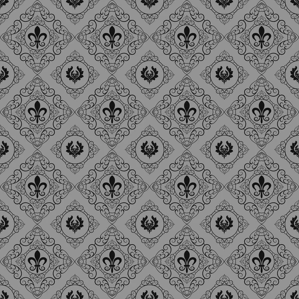 Seamless pattern. Wallpaper for wall. Retro