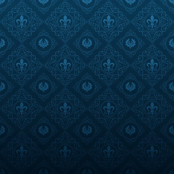 Royal Wallpaper Background Blue Dark