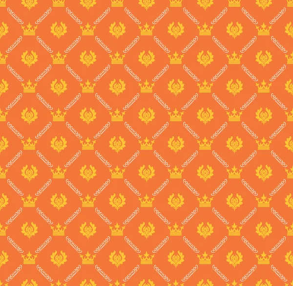 Seamless pattern. Royal Wallpaper. Retro