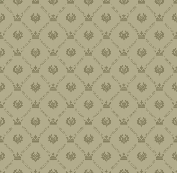 Seamless pattern. Royal Wallpaper. Retro
