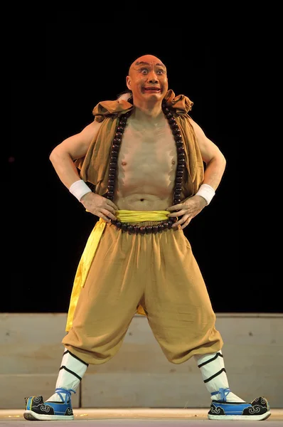 Mulian Drama of Chinese Qi opera performer