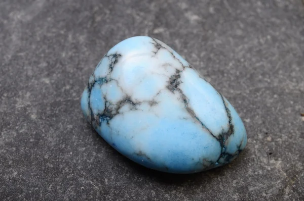 Close up of a turquoise stone