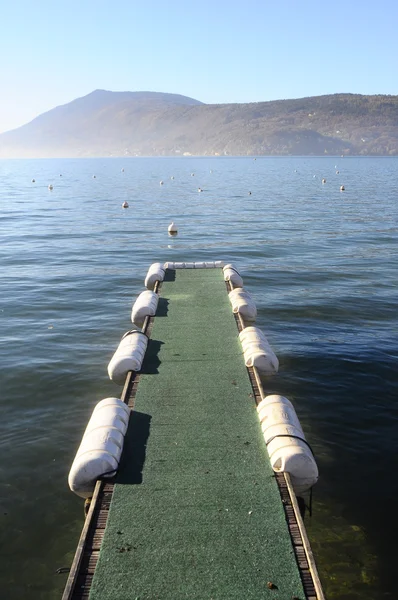 Annecy lake in France