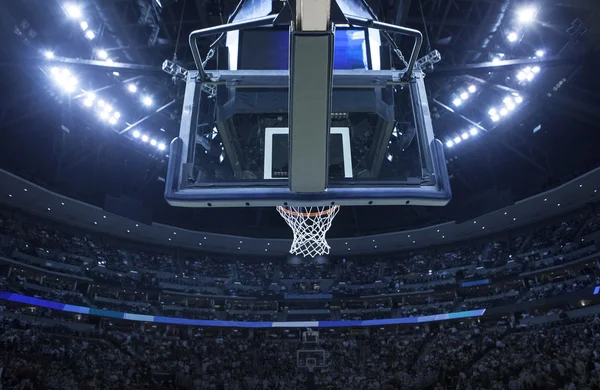 Basketball Hoop in a sports arena