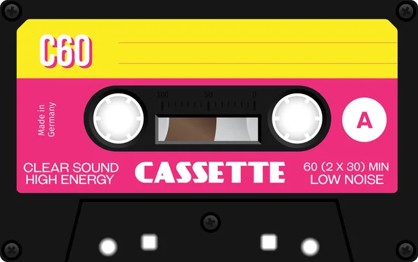 Vintage audio cassette tape