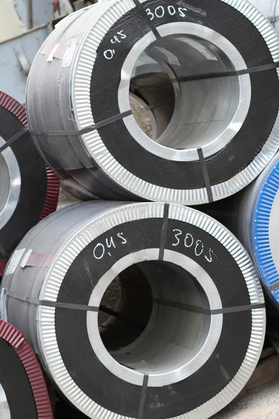 Rolled galvanized steel with polymer coating