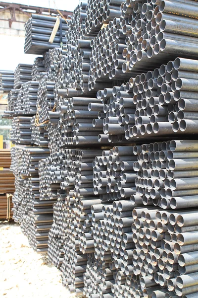 Metal profiles tube foundation for building structures