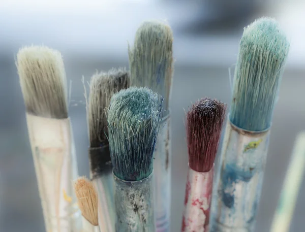 Artists paint brushes