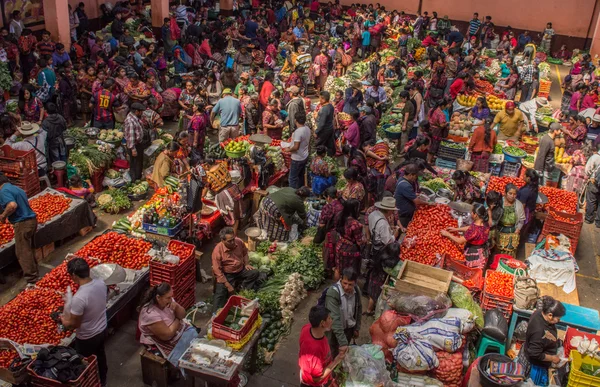 The biggest market of central America Chichicastenango, Guatemala highlands