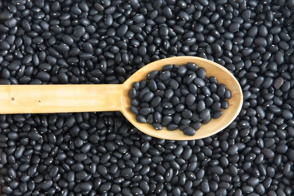 Healthy black beans or turtle beans