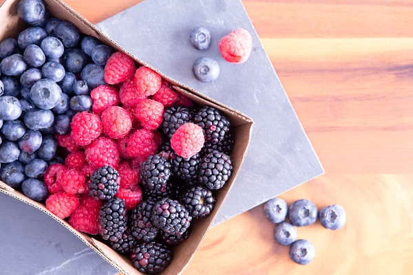 Box of Fresh Seasonal Autumn Berries