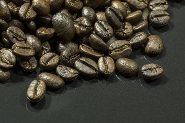 Close-up of coffee beans.