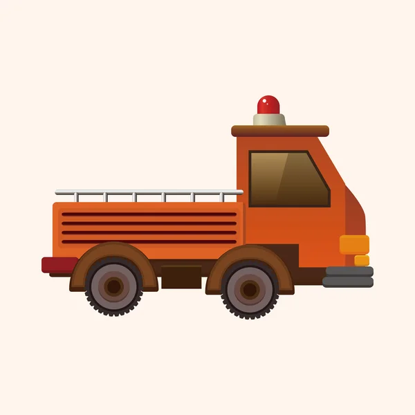 Transportation truck theme elements