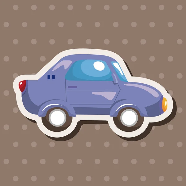 Transportation car theme elements