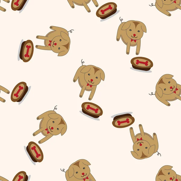 Animal dog cartoon , cartoon seamless pattern background