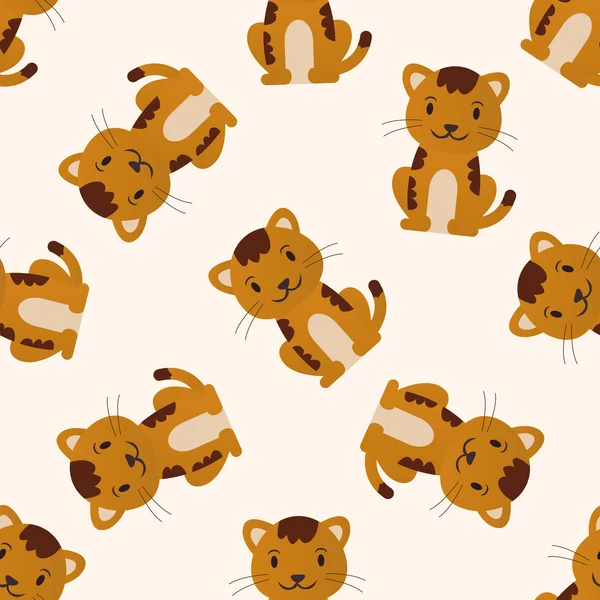Animal cat icon, 10,seamless pattern