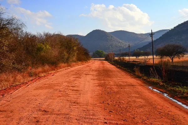 Road in Vredefort, South Africa