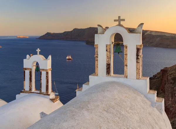 The Greek island of Santorini