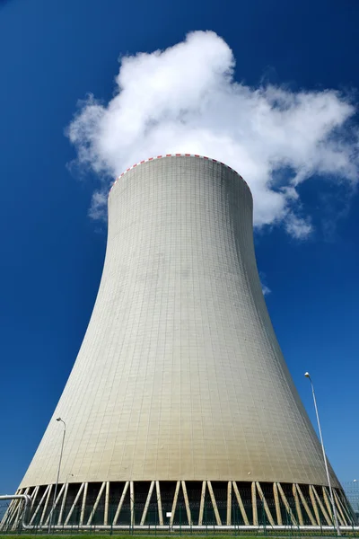 Cooling towers of nuclear power plant Temelin