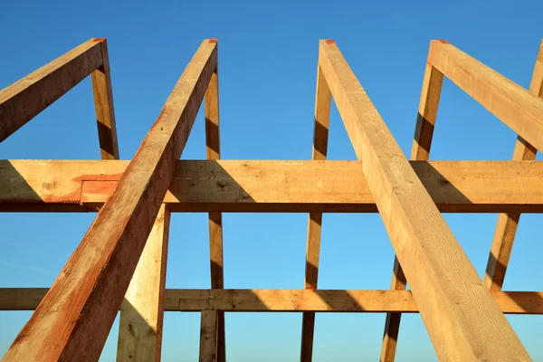 Wooden Roof frame rafters